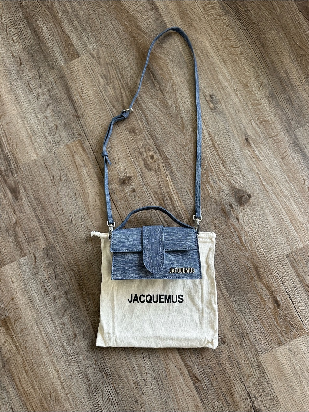 Jacquemus Denim Blue Mini Bag